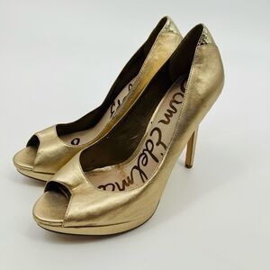 Sam Edelman Ella Gold pumps | size 8